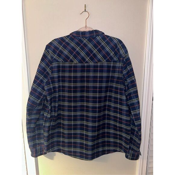Men's Stio Heavy Weight Flannel XL Navy - Picture 6 of 7